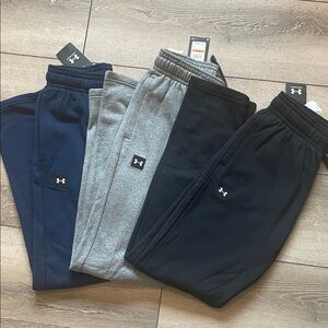 Under Armour Mens Sweatpants - Blue, Gray, Black